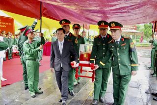 Truy điệu, an táng 34 hài cốt liệt sĩ được tìm thấy ở khu vực Thành cổ Quảng Trị