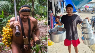 Người Korubo ra thế giới