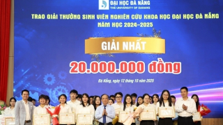 Đại học Đà Nẵng: Gieo hạt giống, ươm mầm tài năng khoa học trẻ