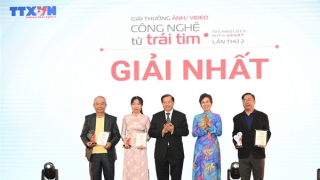Vinh danh 32 tác phẩm xuất sắc đoạt Giải thưởng 'Công nghệ từ trái tim' lần thứ 2