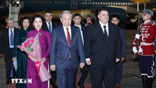 Tổng Bí thư Tô Lâm và Phu nhân bắt đầu thăm chính thức Cộng hòa Bulgaria