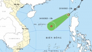 Bão số 12 vừa tan, áp thấp nhiệt đới mới xuất hiện đã vào Biển Đông