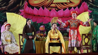 Khi xiếc kết hợp với cải lương kể chuyện lịch sử