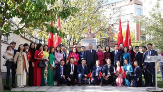 Tổng Bí thư Tô Lâm dự khánh thành Tượng Chủ tịch Hồ Chí Minh tại Bulgaria