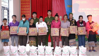 Nhiều hoạt động ý nghĩa của Trường Cao đẳng CSND I tại vùng mưa bão Nghệ An, Hà Tĩnh