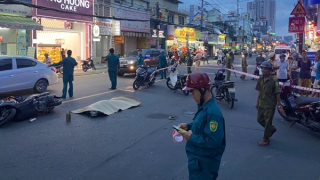 Sau va chạm, người đàn ông văng lên cao rồi rơi xuống đường tử vong