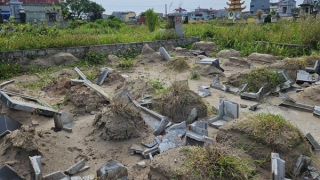 Hải Phòng: tháo dỡ 225 ngôi mộ giả
