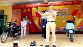 Xây dựng văn hóa giao thông và ý thức pháp luật học đường