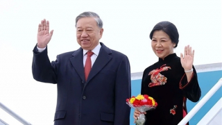 Tổng Bí thư Tô Lâm và phu nhân lên đường thăm chính thức Liên hiệp Vương quốc Anh và Bắc Ireland