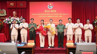 Đoàn viên thanh niên Văn phòng Bộ Công an xung kích, sáng tạo lập công