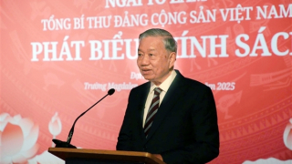 Toàn văn phát biểu của Tổng bí thư Tô Lâm tại Đại học Oxford