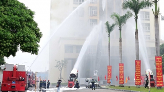Hải Phòng huy động hơn 1.000 người diễn tập chữa cháy và cứu nạn cứu hộ
