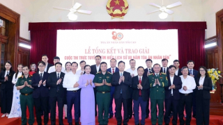 Tổng kết và trao giải cuộc thi trực tuyến “Tìm hiểu lịch sử 80 năm Tòa án nhân dân"