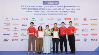 Dai-ichi Life Việt Nam lần thứ 5 nhận giải thưởng “Top 500 Doanh nghiệp Lợi nhuận tốt nhất Việt Nam”