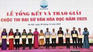 2 tập thể và 4 cá nhân trong CAND đoạt giải Cuộc thi Đại sứ Văn hóa đọc toàn quốc 2025