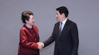 Chủ tịch nước Lương Cường tiếp và làm việc lãnh đạo các Tập đoàn