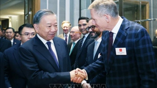 Tổng Bí thư Tô Lâm dự Tọa đàm Doanh nghiệp Việt Nam - Anh