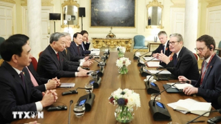 Thủ tướng Kier Starmer chủ trì Lễ đón chính thức Tổng Bí thư Tô Lâm