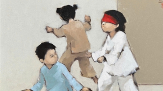 Tranh đốt gỗ của họa sĩ Ngô Văn Sắc được đề cử giải thưởng tại London