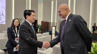 Chủ tịch nước Lương Cường gặp lãnh đạo một số thành viên APEC