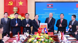 Công an Hà Tĩnh và Công an tỉnh Luổng Phạ Bang (Lào) tăng cường phối hợp bảo đảm ANTT
