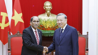 Tổng Bí thư Tô Lâm tiếp Đại sứ Singapore tại Việt Nam