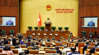 Tổng Bí thư Tô Lâm gợi mở 7 nhóm nội dung để đại biểu Quốc hội góp ý dự thảo Văn kiện Đại hội XIV