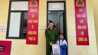 Công an xã Bằng Thành triển khai mô hình gian hàng 0 đồng