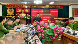 Đề nghị công nhận danh hiệu giảng viên, giáo viên dạy giỏi cấp bộ với 57 nhà giáo CAND