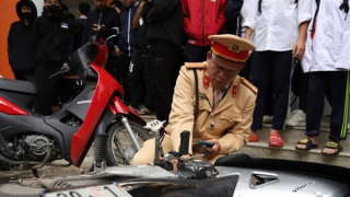 Tổng kiểm tra phát hiện hàng chục nghìn học sinh vi phạm giao thông