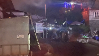 Cháy chợ lúc nửa đêm, 86 ki-ốt bị ngọn lửa thiêu rụi