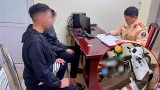 Người dân báo tin, CSGT Hà Nội xử phạt hàng loạt xe vi phạm