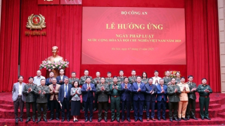 Bộ Công an tổ chức lễ hưởng ứng Ngày Pháp luật Việt Nam năm 2025
