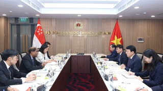 Singaporean Ambassador bids farewell to MPS leadership