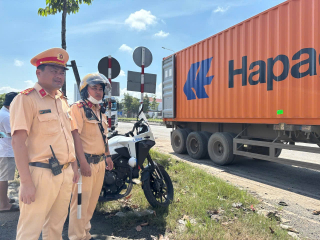 CSGT TP Hồ Chí Minh tăng cường kiểm soát các phương tiện trên tuyến đường trọng điểm