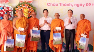 Chủ tịch Quốc hội Trần Thanh Mẫn dự Ngày hội đại đoàn kết toàn dân tộc tại Cần Thơ