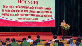 Công an TP Hà Nội tiên phong triển khai chiến dịch số hóa 8 triệu hồ sơ phương tiện