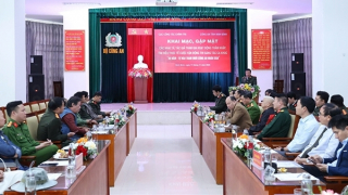 Gặp mặt các tác giả, nhạc sĩ tham gia sáng tác ca khúc chào mừng 80 năm truyền thống lực lượng Tham mưu CAND