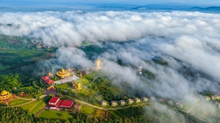 Thời gian, tâm hồn lắng đọng ở Samten Hills Dalat