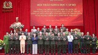 Nâng cao hiệu quả công tác đối ngoại, hội nhập quốc tế CAND