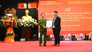 Trung tâm Dữ liệu quốc gia đón nhận Chứng chỉ quốc tế TIA-942-C Rated 4