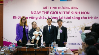 Sinh non là nguyên nhân tử vong hàng đầu ở trẻ sơ sinh