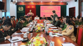 Thứ trưởng Lê Quốc Hùng kiểm tra công tác tại Công an tỉnh Bắc Ninh