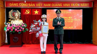 Bổ nhiệm Đại tá Từ Thị Thu Hoà giữ chức vụ Phó Cục trưởng Cục Công tác chính trị