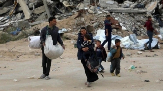 Gaza giữa “bản đồ hậu chiến” và dòng người tị nạn