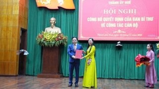 Điều động Chủ tịch tỉnh Khánh Hòa giữ chức Phó Bí thư Thành ủy Huế