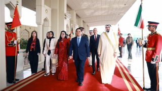 Thủ tướng Phạm Minh Chính và Phu nhân bắt đầu thăm chính thức Kuwait