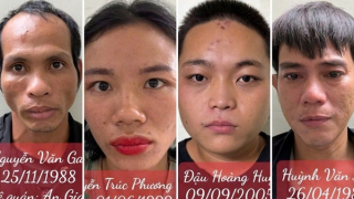 Bắt giữ 4 đối tượng cướp xe máy, đánh người dưới gầm cầu