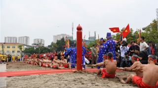 Bốn nước giao lưu trình diễn di sản Kéo co