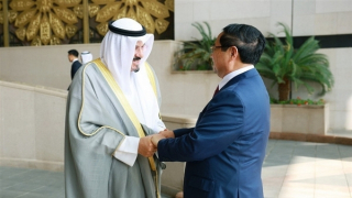 Thủ tướng Nhà nước Kuwait chủ trì lễ đón Thủ tướng Phạm Minh Chính